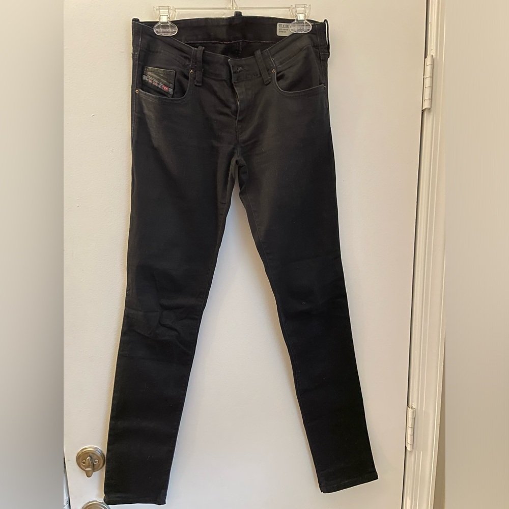 Diesel Men’s Black Skinny Jeans